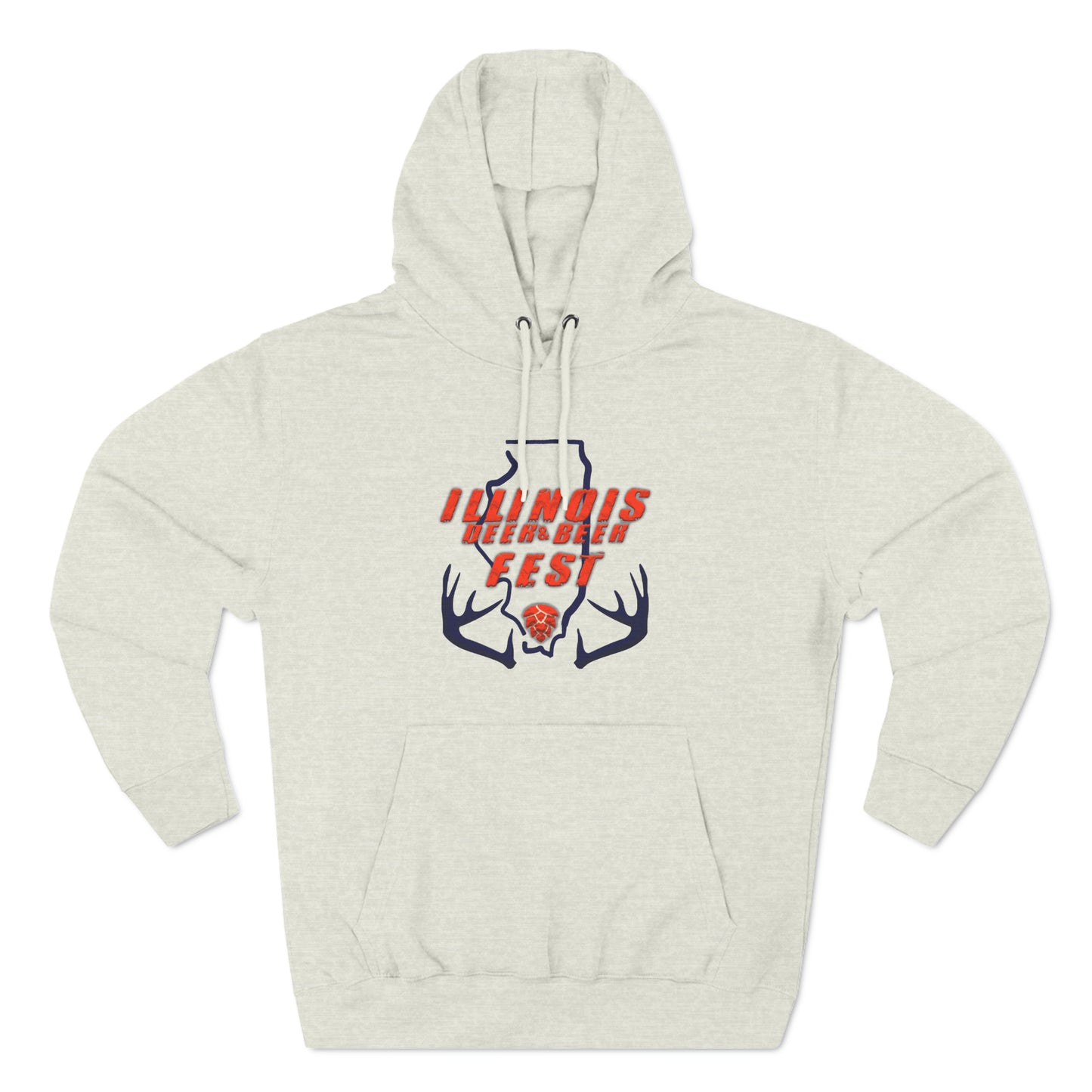 "Original Hoodie" Three-Panel Fleece Hoodie